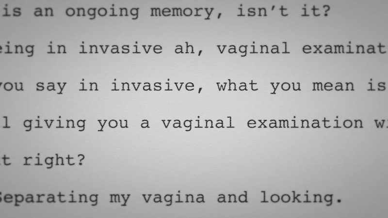 They asked about the actual sexual acts