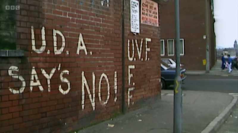 They were basically Loyalist paramilitaries and they were asking