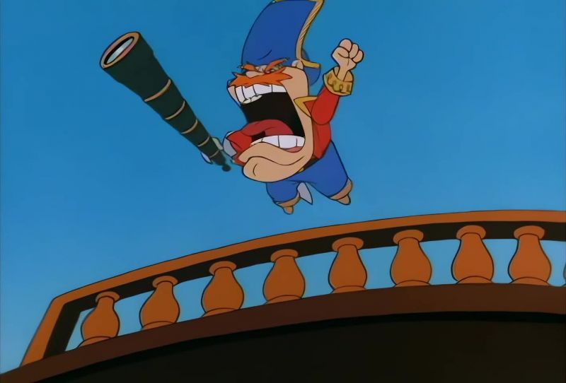 THEY BE TRESPASSING ON ME PIRATE PROPERTY!