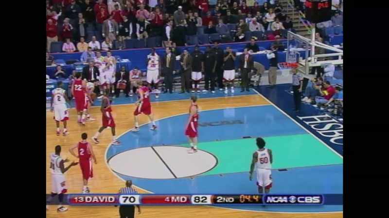 They beat Davidson this afternoon