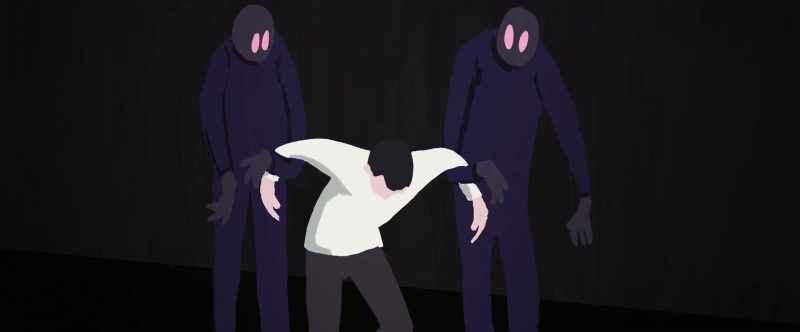 They began by kicking, punching, pulling