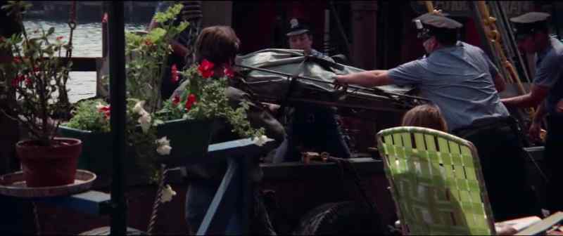 They were bringing a freighter down through Kill Van Kull