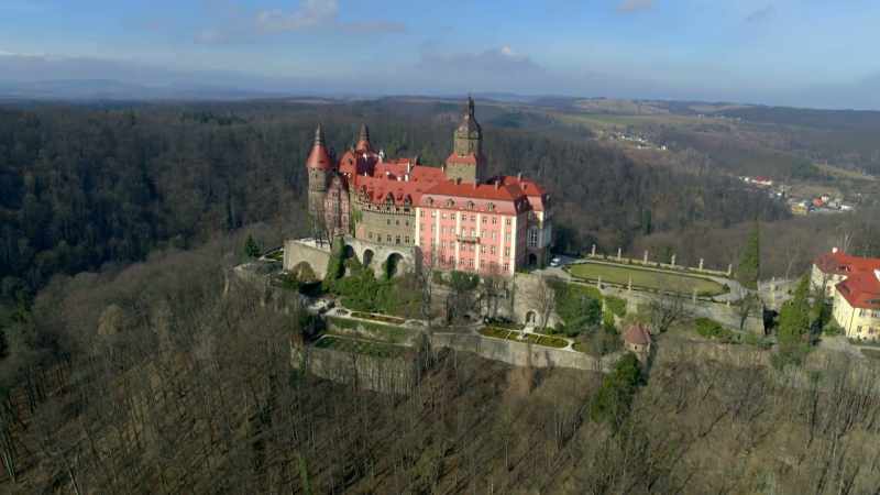 They built countless palaces across the landscape here