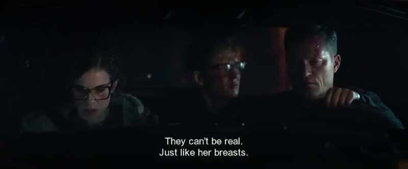 They can't be real. Just like her breasts