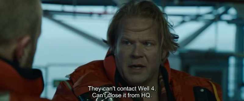 They can't contact Well 4. Can't close it from shore