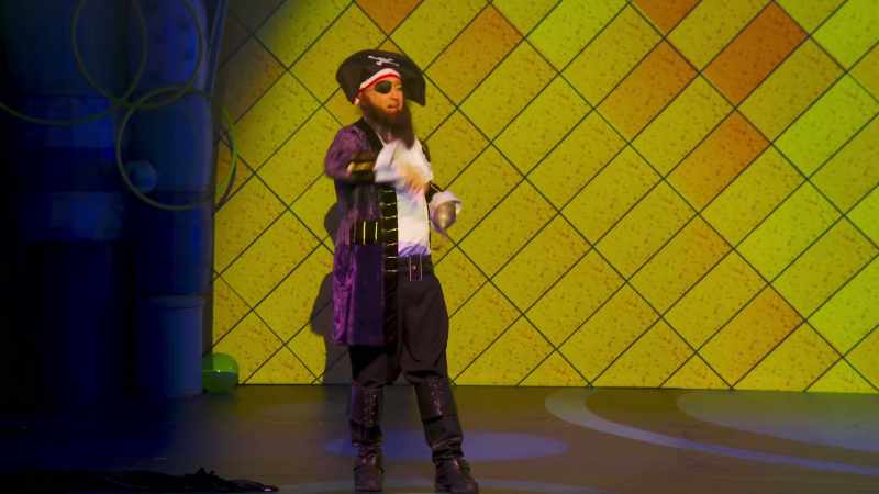 They can't keep me out, I'm Patrick the Pirate