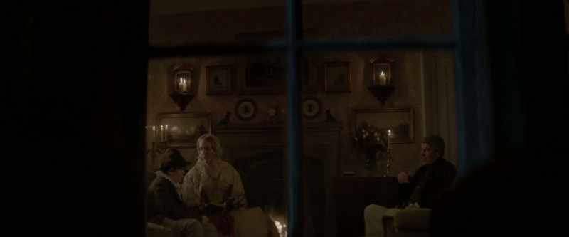 'They can't see us. Shh.'