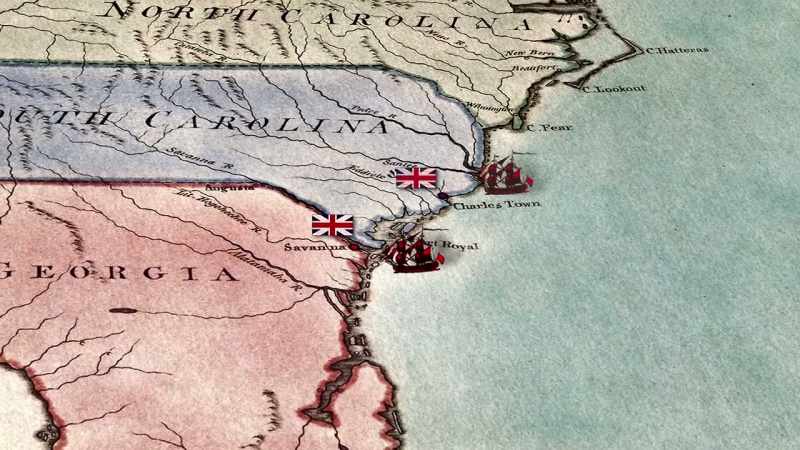 They captured Savannah, Georgia, and later