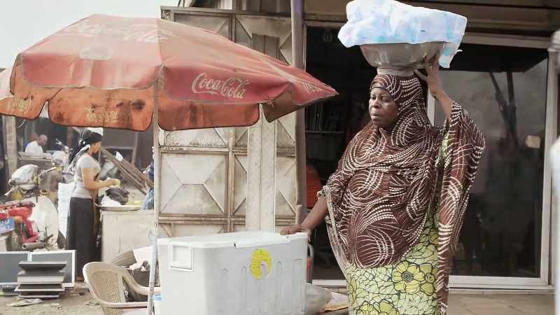 They come from all over Ghana and other countries, even