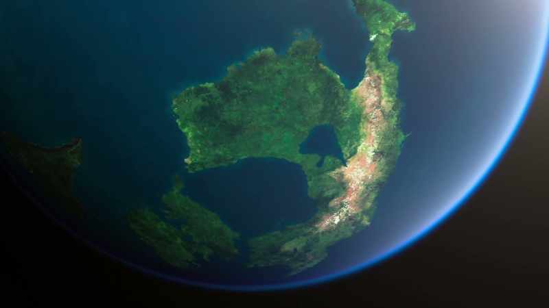 They connected Australia and Antarctica