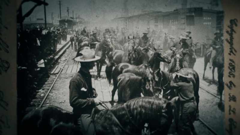 They could only afford to bring the horses