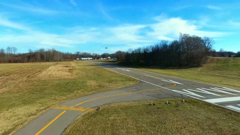 They did see a plane overhead as well