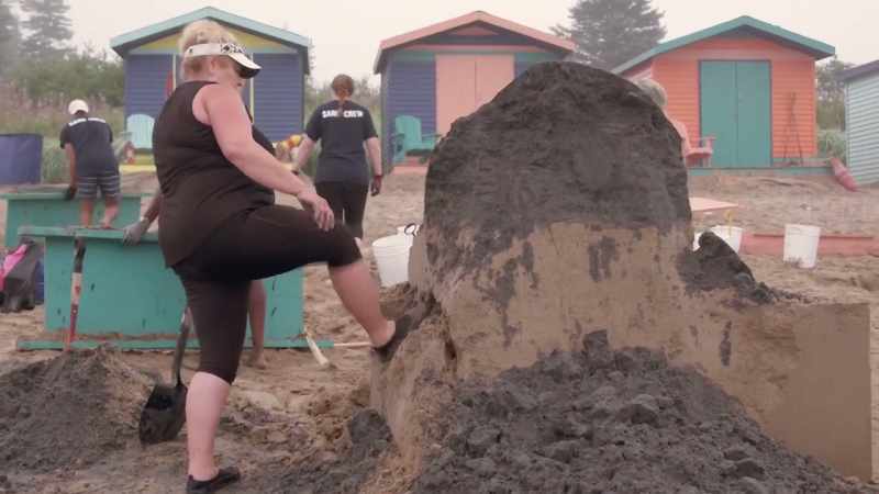 They didn't realize that the black sand