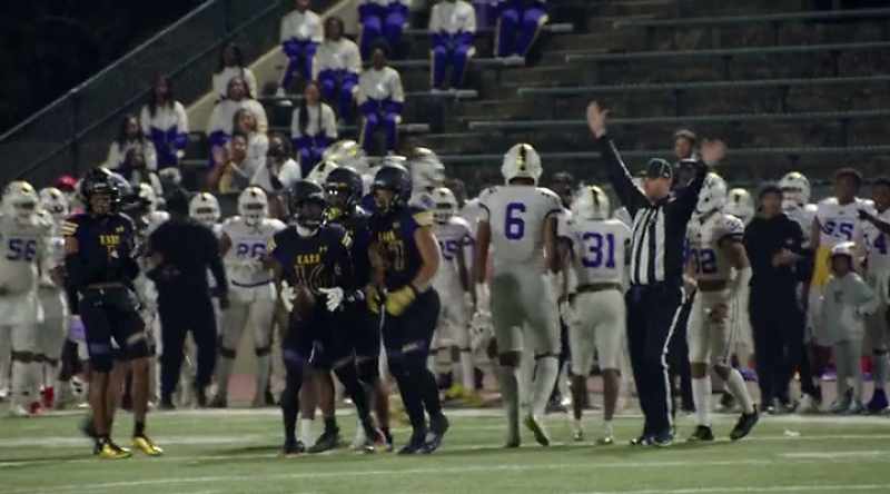 They do an onside kick to start things off