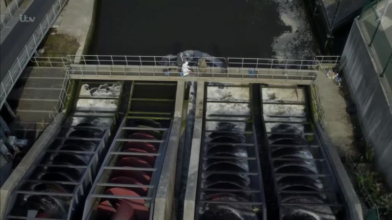 They drain this twice a year as a training exercise