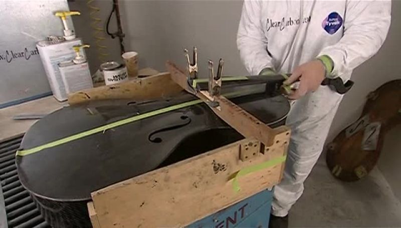 THEY DRILL HOLES INTO THE PEGBOX