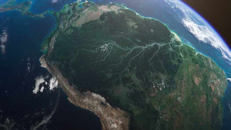 They eventually unite to form the largest river of them all