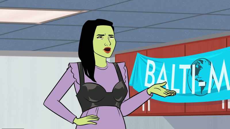 They fed her Baltimo when she was a kid