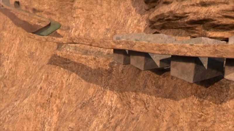 They fill herod's luxurious baths and swimming pools