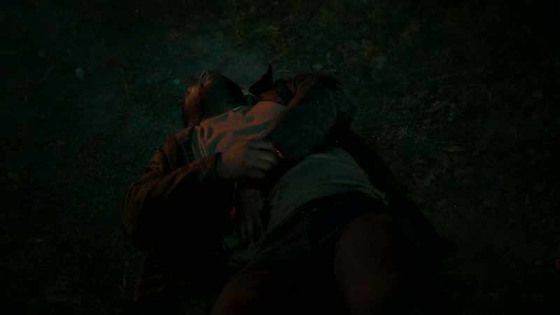 They find me and him here, dead, Monet's automatically gonna know it's you