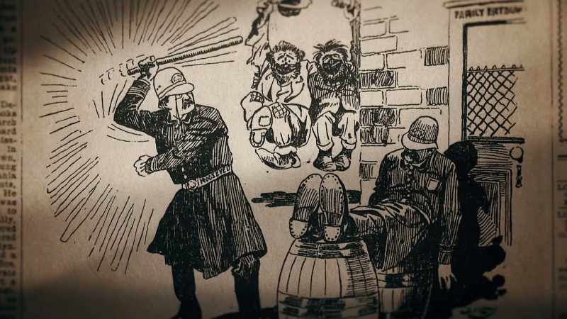 They find policemen that are drinking in bars