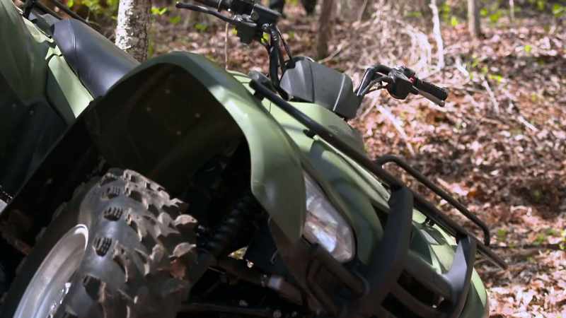 THEY FIND THE ATV EASILY ENOUGH