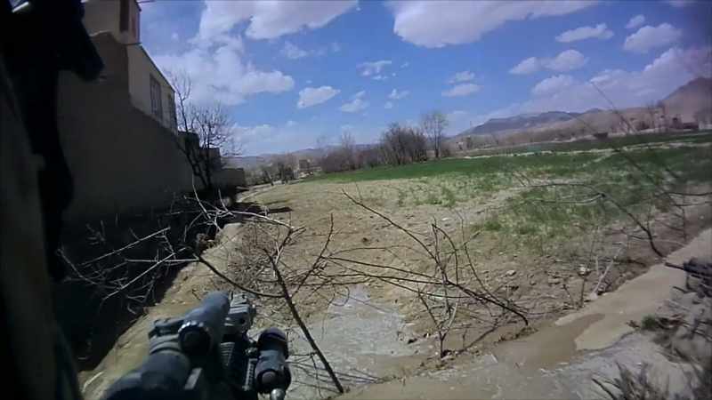 �They flooded the irrigation system, so you had to take the bridge