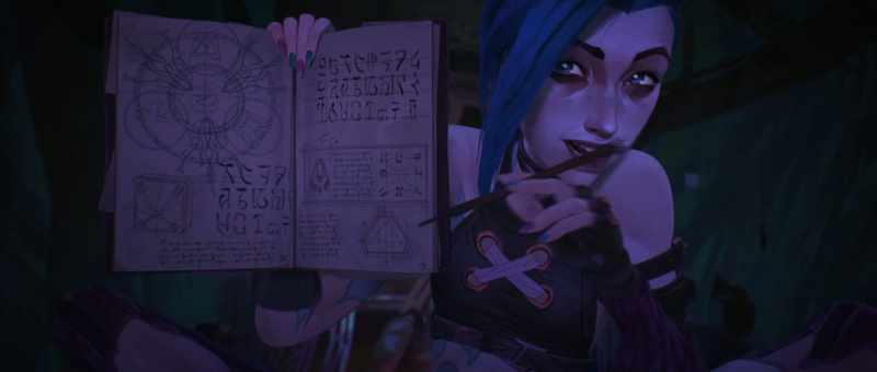 They form some kind of math-y, magic-y gateway