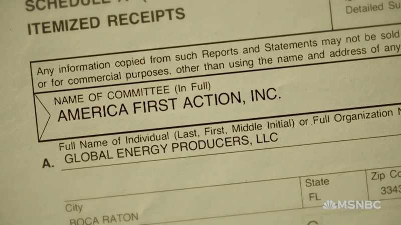 They gave 325,000 to America's first action