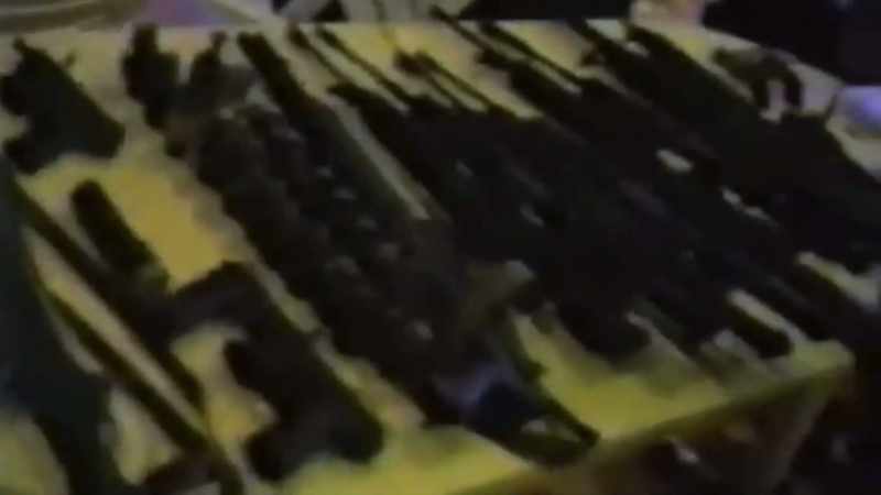 They have dynamite to throw from the helicopter