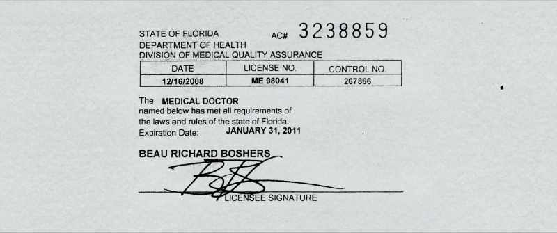 They have real DEA control numbers