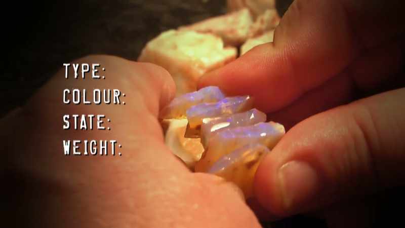 They have transparent crystal opal, which is highly prized