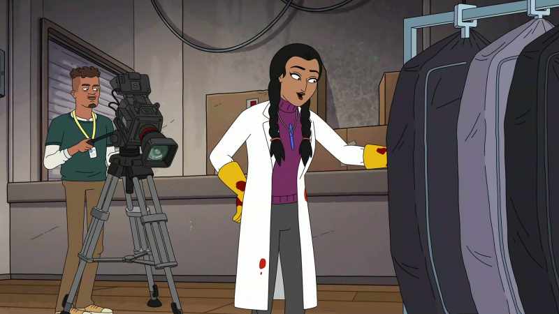 They hired me as the corpse wrangler