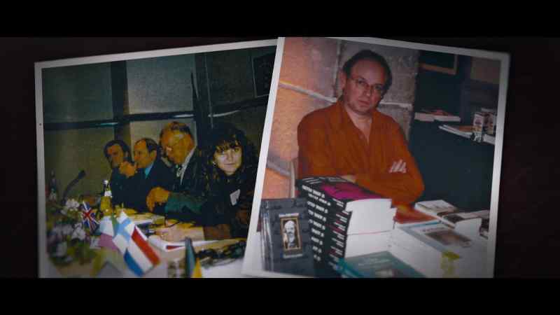They introduced me to him as an author on serial killers