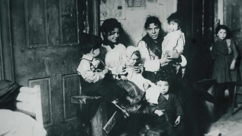 They lived under conditions where