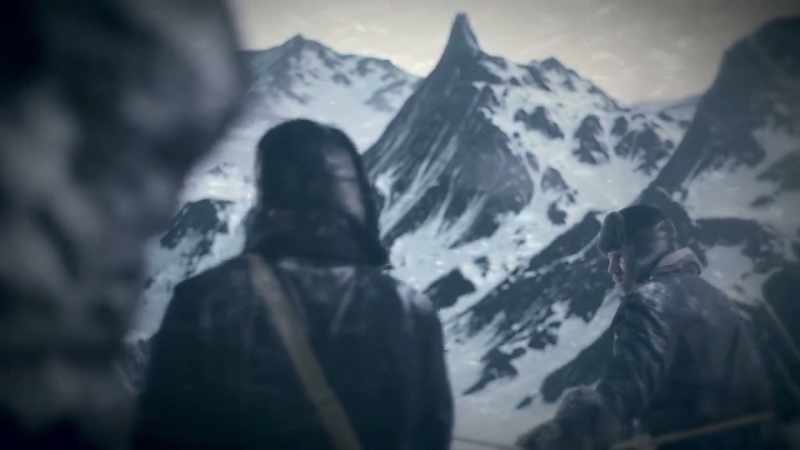 They need a quick way down and the resourceful Shackleton finds it