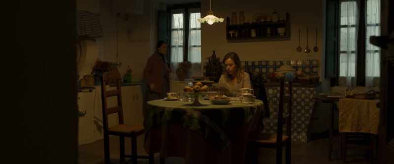 They never bothered about her, they didn't feed her