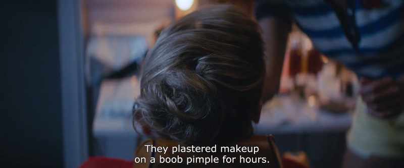 They plastered makeup on a boob pimple for hours