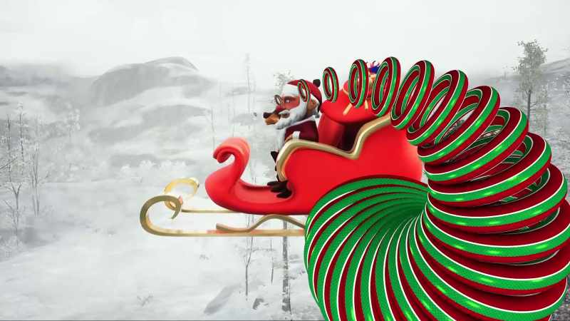 They were playing on golden harps
