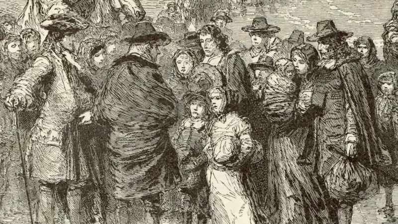 They were predominantly fleeing