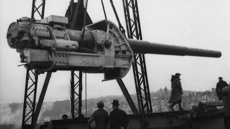 They probably had to build another gantry train there