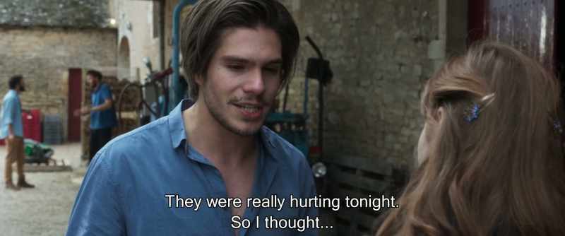 They were really hurting tonight. So I thought