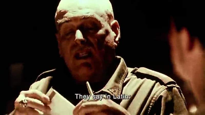 They say in Latin