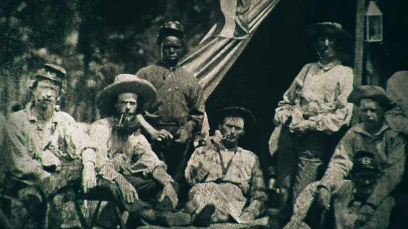 They were saying, the Confederacy has these black men