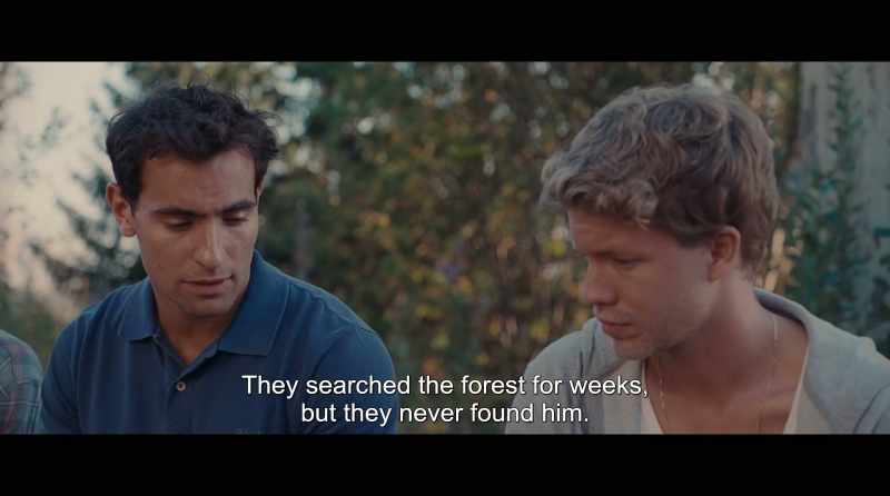 They searched the forest for weeks, but they never found him