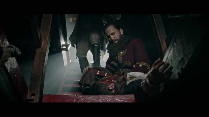They see bloodied bodies sprawled across that upper deck