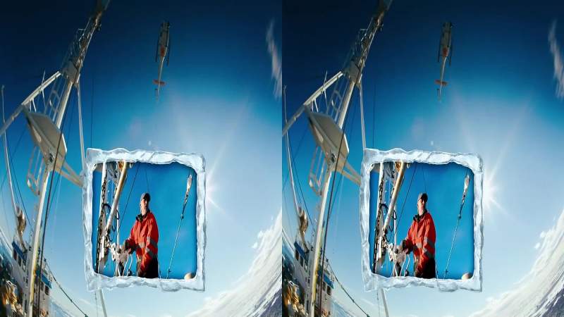 They signed on with a seasoned captain and headed north