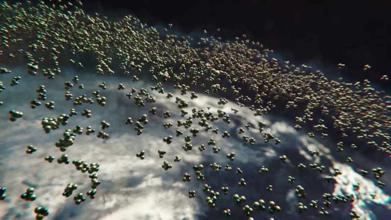 They were silently congregating high above the Earth