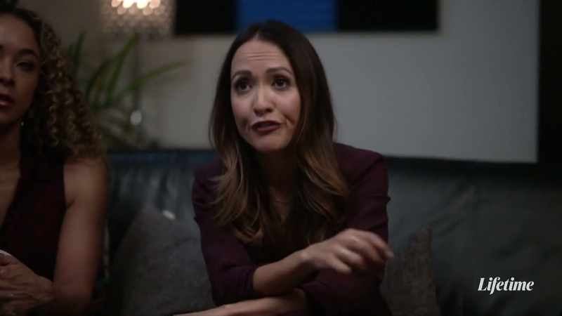 They still haven't caught the guy, she needs somebody around