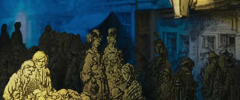 They stood in the city streets